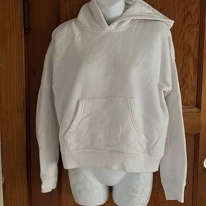 White hoodie
